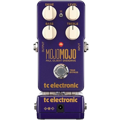 tc electronic アナログオーバードライブペダル Paul Gilbertモデル エクストラゲインを提供する11ゲインスイッチ シンプ|ショップ泉嘉