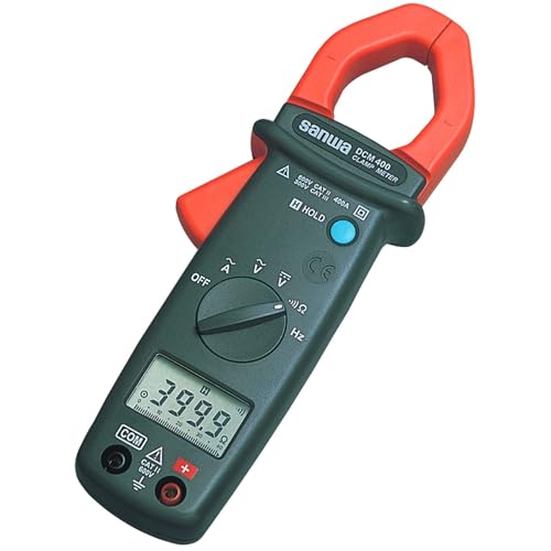 三和灯し火表示計器 Sanwa クランプメータ DCM-400 クランプ径/伝導体大きさ:25粍/10×34粍