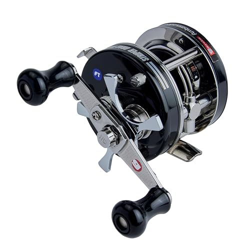 AbuGarcia(アブガルシア) AMB.4500 Striper Black ストライパー 黒いこと 右一巻き 丸型木管 古典派音楽 スウェ