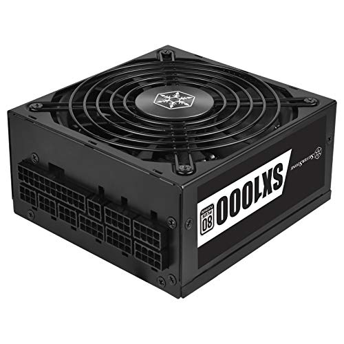 Silver Stone フルモジュラーフラットケーブルワット数 80 PLUS Platinum公証 SFX-Lワット数 1000W SST-SX10