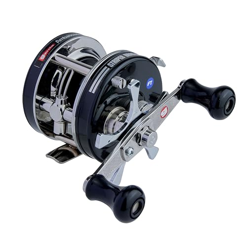 AbuGarcia(アブガルシア) AMB.4501 Striper Black ストライパー 黒いこと 左巻き 丸型木管 古典派音楽 スウェ
