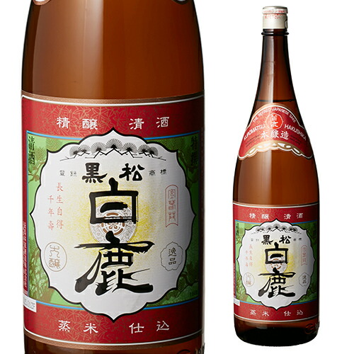 楽天市場】【2/20限定 全品P3倍】日本酒 辛口 白鹿 上撰 1.8L瓶 15度