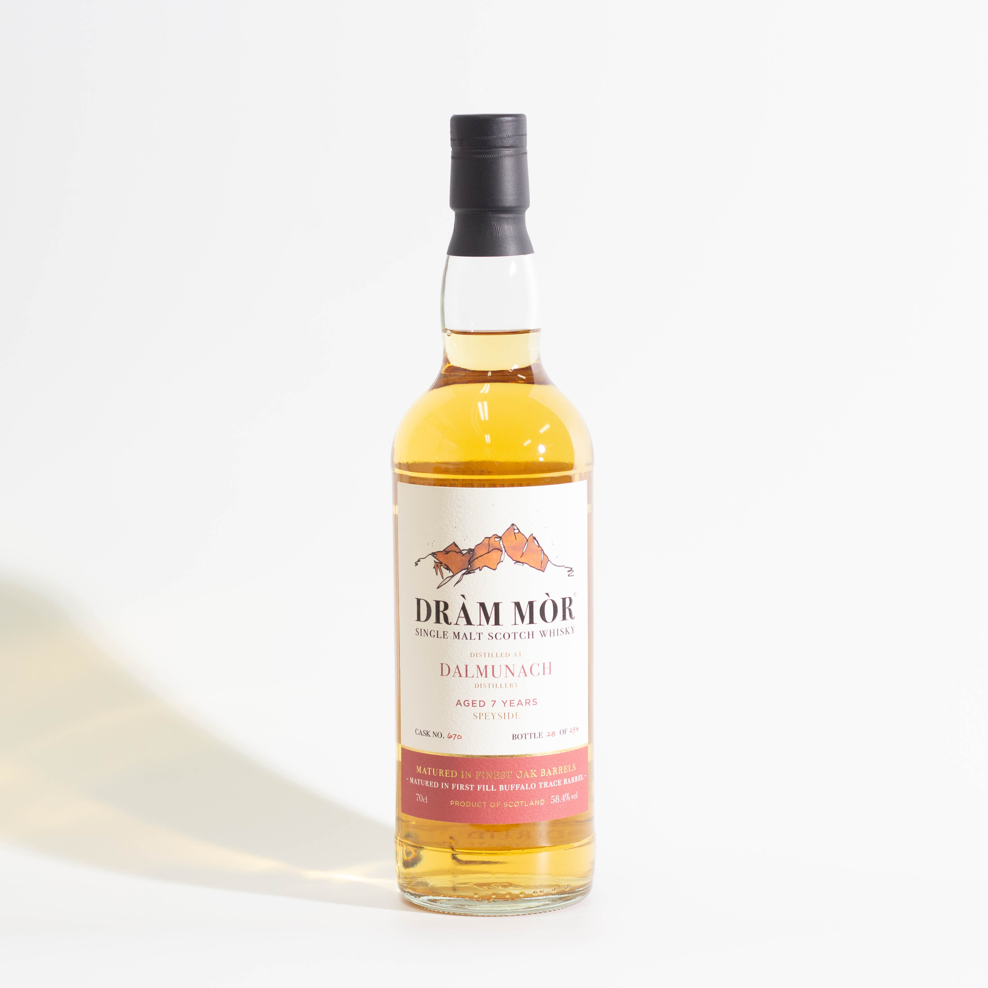 楽天市場】ダルムナック 6年 アメリカンオークバレル 60% 700ml