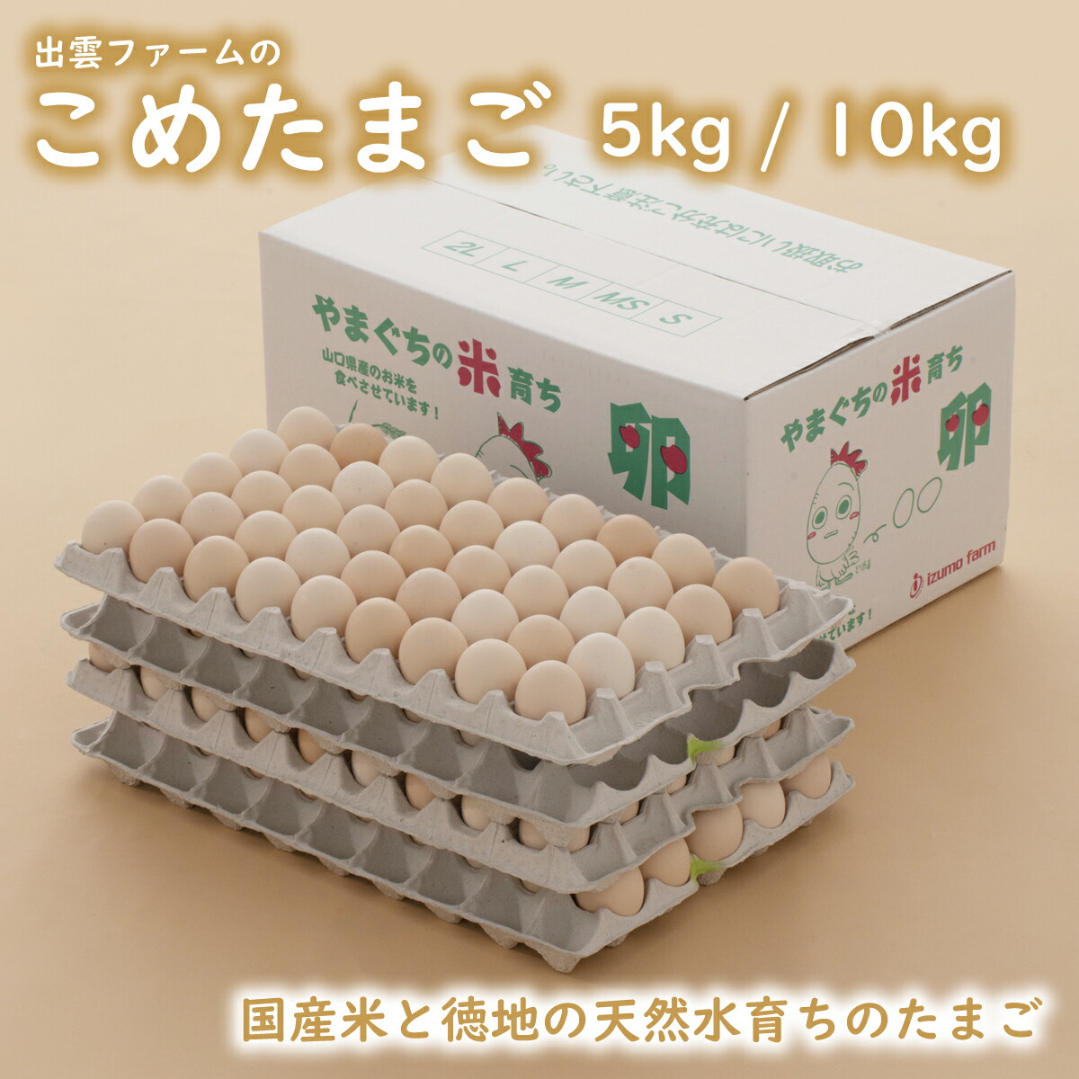 たまごRページ 楽天市場】【送料込】世羅高原たまご 白玉 Lサイズ 10Kg詰め (160