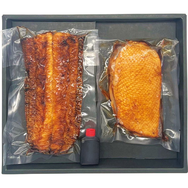 京都[中村楼] 鱧のつけ焼き・鴨のロースセット[NR-H]【送料込・熨斗・包装不可】｜井筒屋ギフト店
