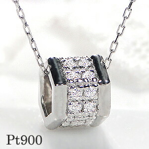Pt900/K18YG/PG【0.12ct】筒形 六角形 ダイヤモンド ネックレス ペンダント【送料無料】 ダイヤネックレス プラチナ 18金 18k ゴールド サークル 丸 六角 ダイヤモンドペンダント おすすめ 可愛い 華奢 人気 おしゃれ 品質保証書 新作 代引手数料無料 ラッピング無料