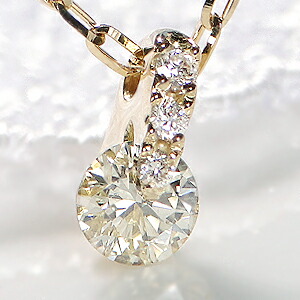 K18WG/PG/YG　0.2ct １点留め ダイヤモンド ペンダント ネックレス【送料無料】４月 誕生石 ひと粒 一粒 おすすめ ジュエリー 可愛い 人気 おしゃれ 品質保証書 新作 ダイヤ プレゼント 代引手数料無料 ラッピング無料 18金 ホワイト イエロー ピンク｜jewelry Aimer
