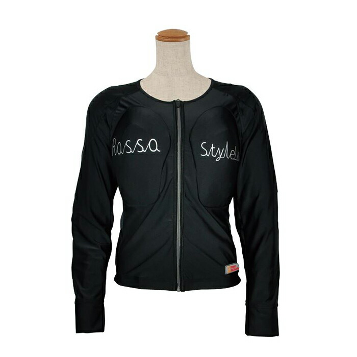 ジャケット レディース ロッソ プロテクター バイク女子 レディース ロッソ Rosso バイク女子 オールシーズン バイク用 ロッソスタイルラボ ライディングウェア かわいい ジェーアンブル店 レディースプロテクションロンt ライダース バイクウェア おしゃれ Ropro 08