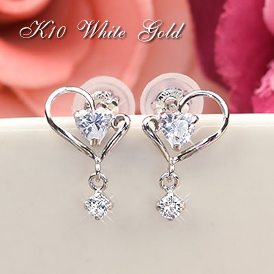 キュービックジルコニア♡ゴールド【エテ】K10 スタッドピアス☆アガット 好きも kk104n-m.jpg