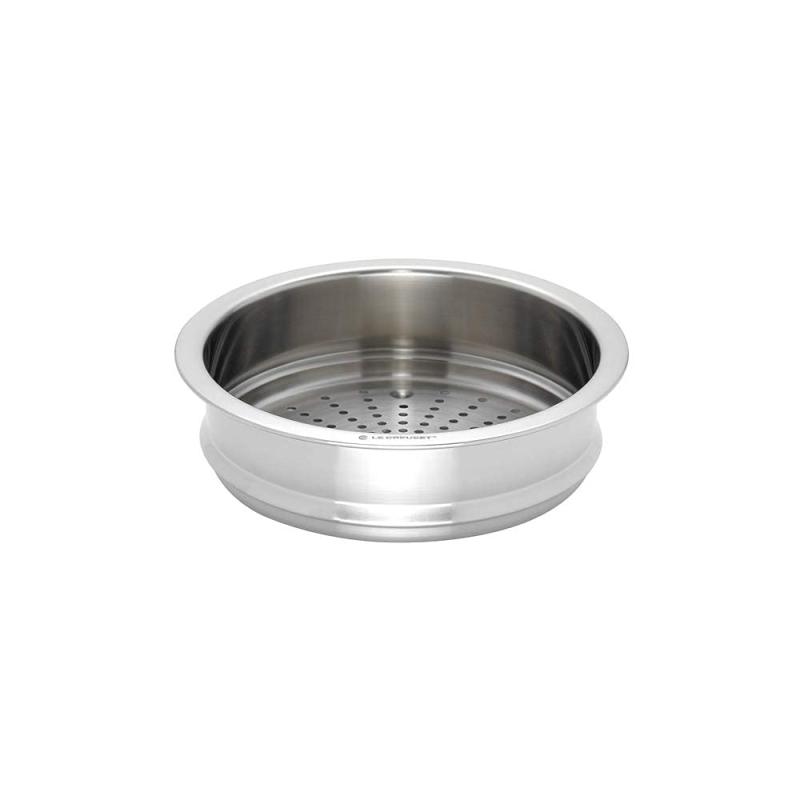 ル・クルーゼ(Le Creuset) 鋳込みホーロー鍋専用スチーマー 蒸し器 20珊