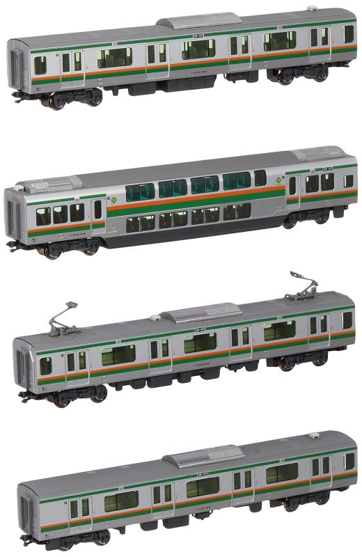 KATO Nゲージ E233系 3000番台 東海道線・上野東京ライン 増結A 4両セット 10-1268 鉄道模型 電車|CONNECTショップ