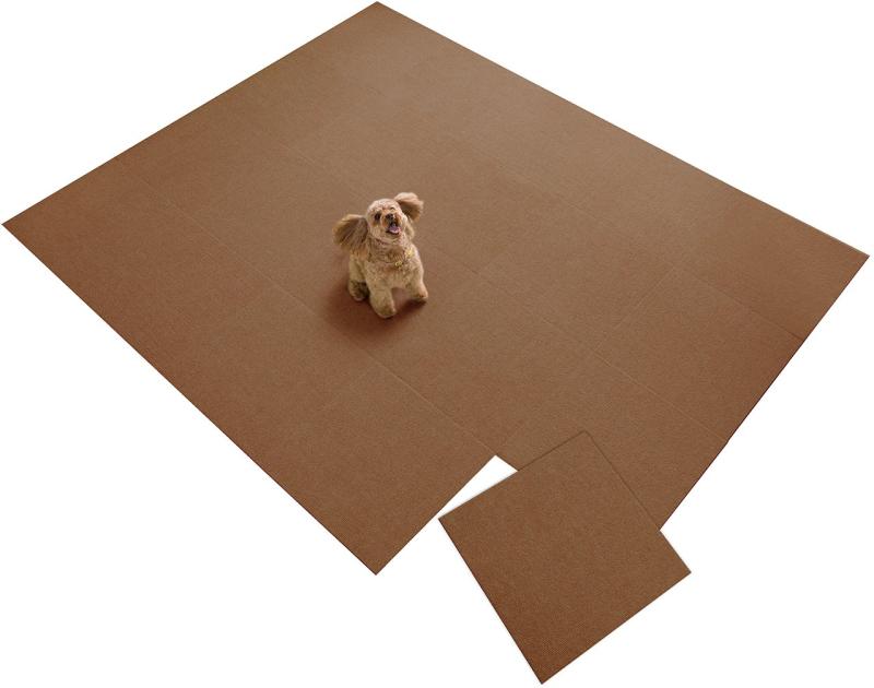サンコー ずれない 合わせ目つや消し 大判 45×45糎 赤銅色 20枚 引っ敷き印字機 おくだけへばり着く 瓦つや消し【日本製 撥水 消臭 洗える】KN-72