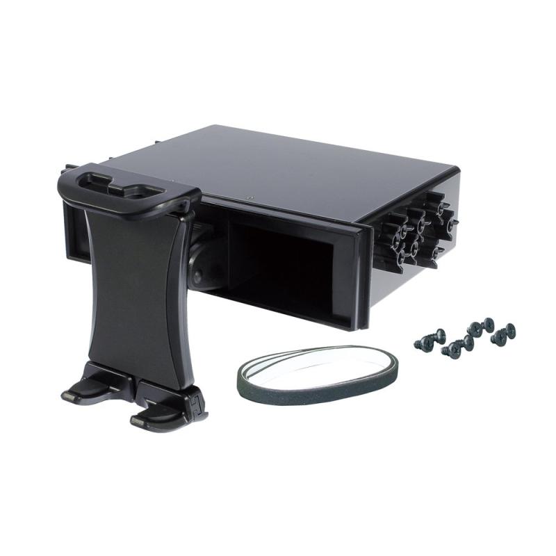 槌屋ヤック(Tsuchiya Yac) 車内用品 車内オーディオ用品 DIN BOX タブレットホルダー ブラック VP-D13