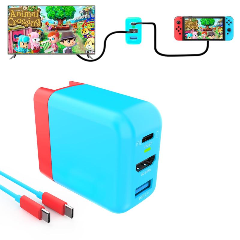 楽天市場】Nintendo Switch ドック充電器 (65W/36W) ゲーム同時