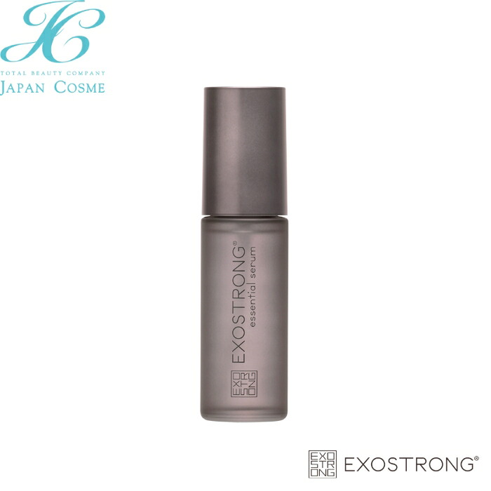 【定め事品_EXOSTRONG】エクソストロング エッセンシャルセラム（30mL） 保湿 潤い くすみ ハリ ヒト属幹独居室順化育みそだてる液