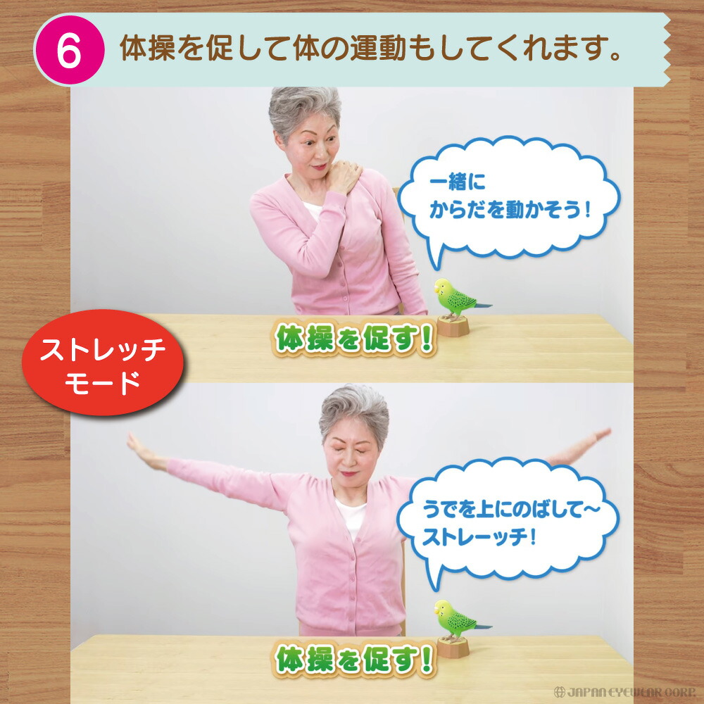 あす楽 認知症 おもちゃ ヒーリングパートナー 毎日おしゃべり天才インコちゃん 高齢者 脳トレ ボケ防止 グッズ タカラトミー プレゼント ギフト Umu Ac Ug