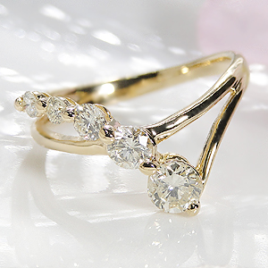 楽天市場】K18YG/PG【1.80ct】豪華ダイヤモンド パヴェ リング【送料 ...