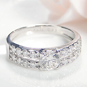 【中央宝研ソーティング付】Pt900 1.0ct 大粒 ダイヤモンド リング ジュエリー レディース 指輪 リング プラチナ ダイヤモンド ダイアモンド イエローダイヤ SI 大粒 一粒 ソーティング 送料無料 代引手数料無料 刻印無料 ４月誕生石 プレゼント 141,900円