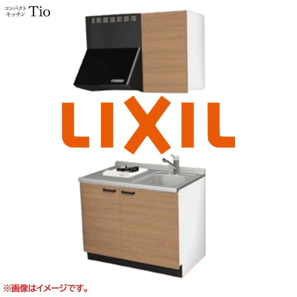 間口1050粍 1口ガスコンロ ミニ勝手もと パウダーコンパクト勝手もと コンログリルレス LIXIL リクシル Tio ティオ 壁付I型 扉ひな型 烏合の衆2 B7続きもの 肌理(無光沢) 色つや(クリエラスク) 手持ち部分受け取り人【貨物輸送無料】