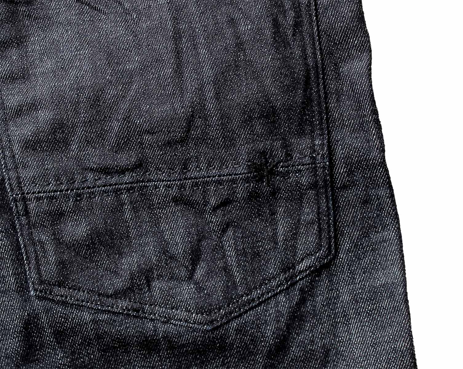 blueway: 固体弹力牛仔布紧修身牛仔裤 (单洗) 牛仔裤: m1880-8100