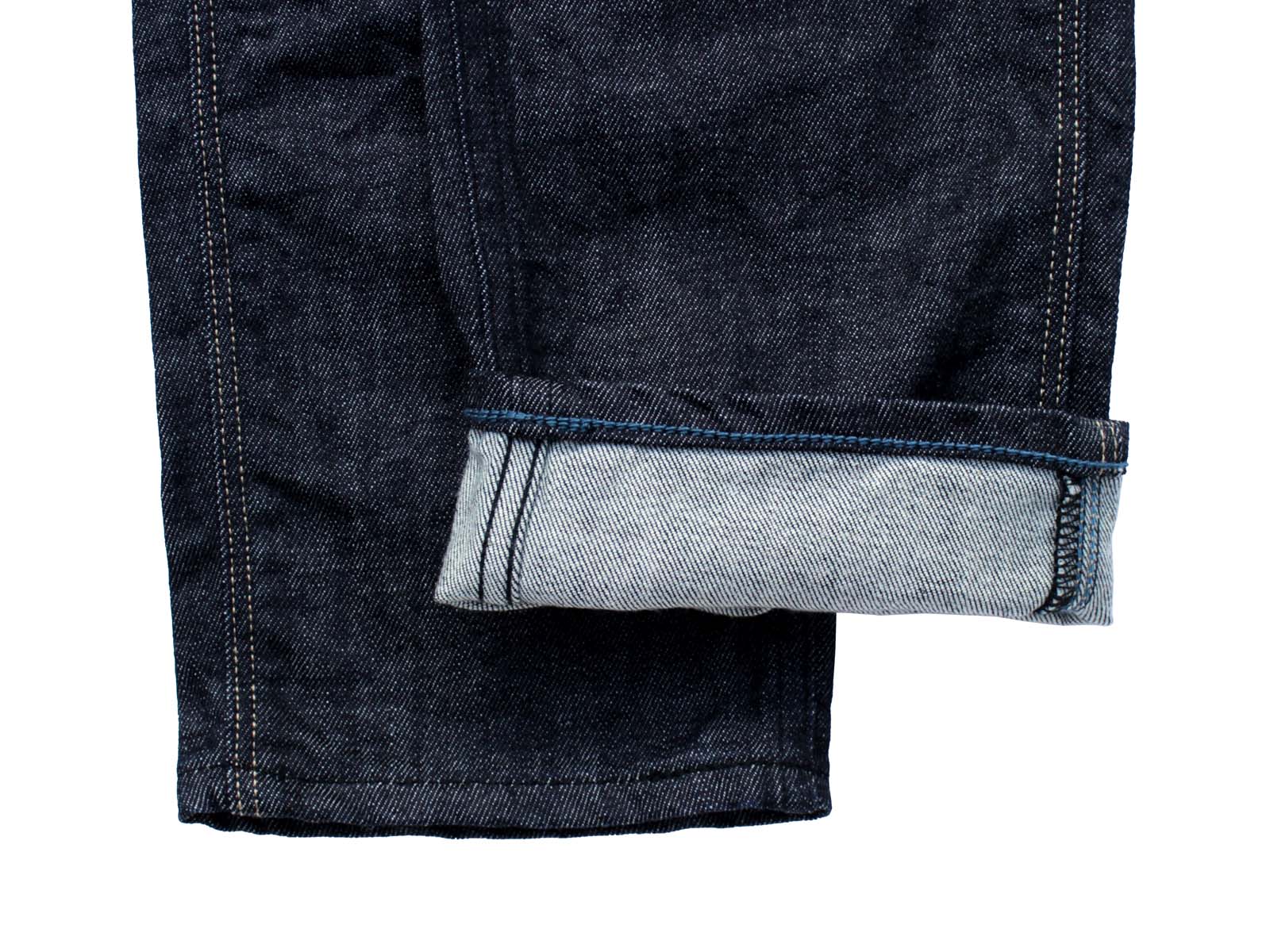 blueway: 固体弹力牛仔布紧修身牛仔裤 (单洗) 牛仔裤: m1880-8100