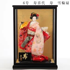 楽天市場】日本人形 尾山人形 人形単品 寿喜代作 極上本頭 ことほぎ 白