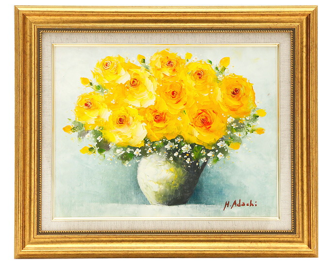 ［匿名］油絵 油彩 インテリアＦ0 絵 花 一点もの 匿名で配送］一点もの 油絵 油彩 絵 花 花の絵 ラナンキュラス