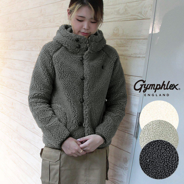 楽天市場】GYMPHLEX(ジムフレックス)T/A BOA ZIP UP PARKA(BLACK