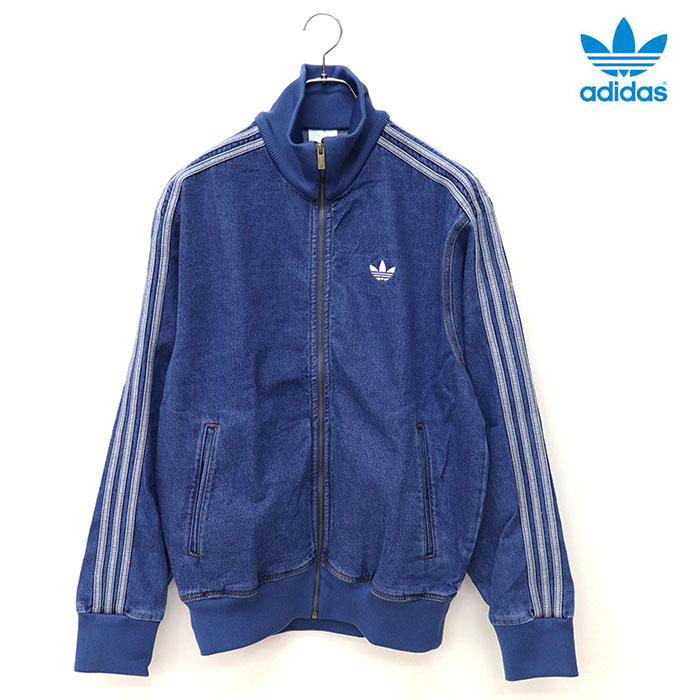 adidas originals アディダス オリジナルス アディカラー デニム ファイヤーバード トラックトップ Medium Vintage Denim CV103-KD1517
