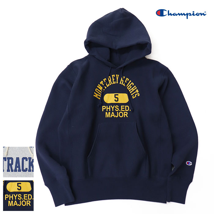 Champion チャンピオン リバースウィーブ&reg; フーデッドスウェットシャツ C3-Y112｜MATSUYA 店