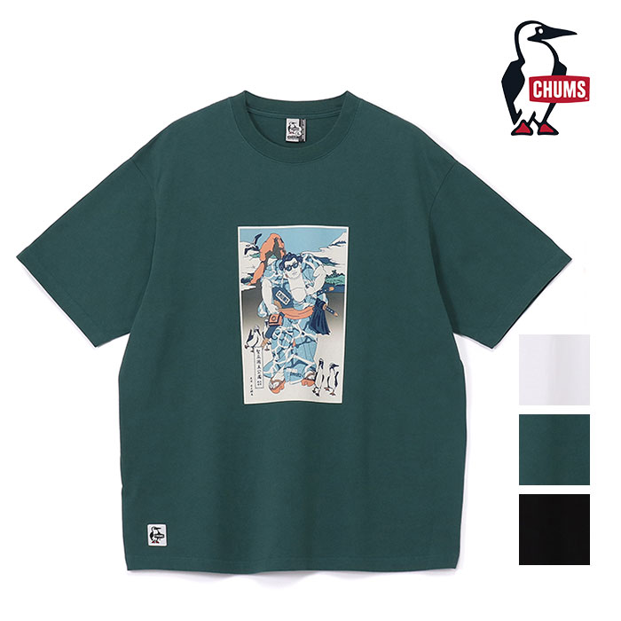 CHUMS チャムス Anti-Bug Ukiyo-e T-Shirt アンチバグウキヨエTシャツ CH01-2718