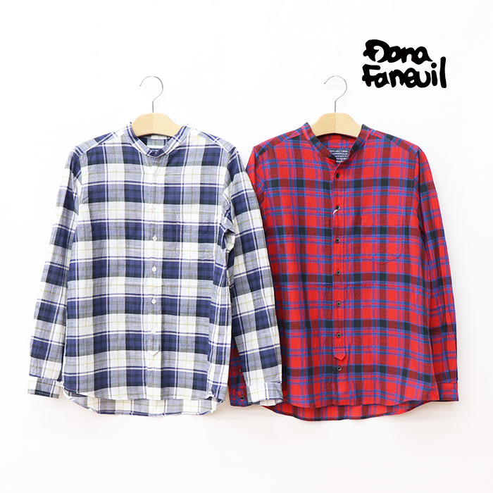 【SALE セール】Dana Faneuil ダナファヌル レディース マドラスチェック長袖シャツ D-6323114｜MATSUYA 店