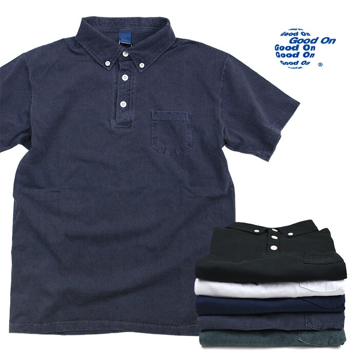 Good On グッドオン 半袖ポロシャツ SS POLO TEE ショートスリーブポロＴシャツ GOST1103