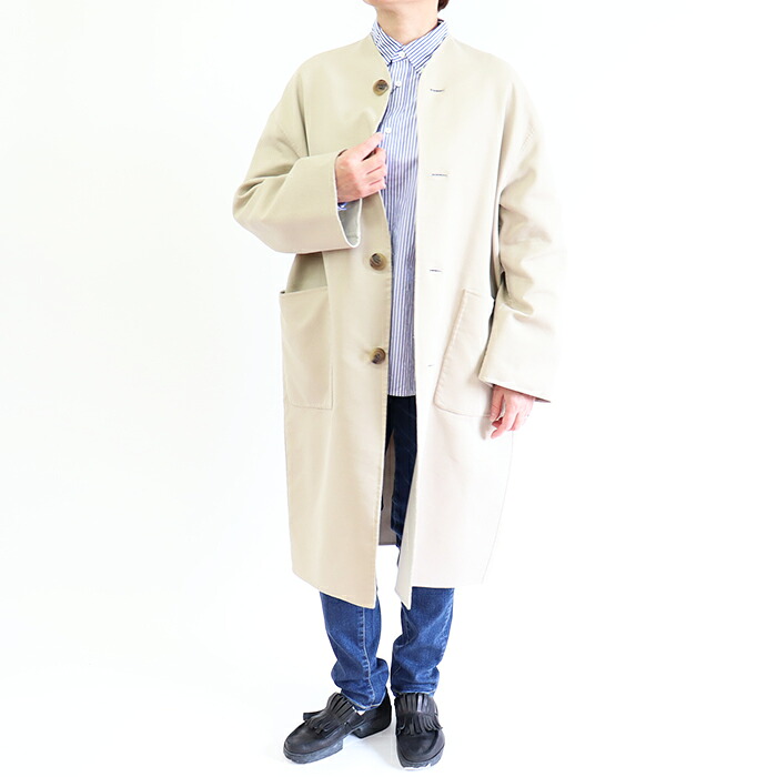 【SALE セール】LE GLAZIK ルグラジック レディース リバーシブル カラーレスコート WOMEN LG-A0320 TCW｜MATSUYA 店