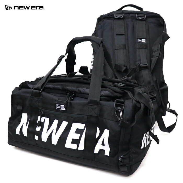 【新品・未使用】ニューエラ　ドラムバッグ　ボストンバッグ　迷彩　40L NEW ERA【ニューエラ】ボストンバッグ ネイビー迷彩柄 - メルカリ