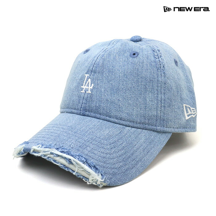 NEW ERA&reg; ニューエラ キャップ 9TWENTY MLB Damaged Denim ロサンゼルス・ドジャース ウォッシュドデニム 14745092