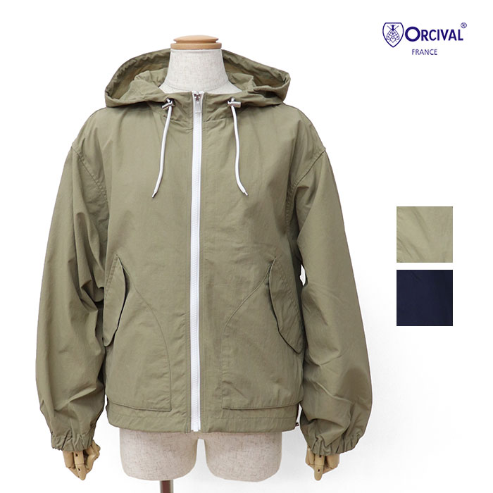 ORCIVAL オーシバル レディース ナイロンタフタ ジップアップマウンテンジャケット OR-A0773ONB