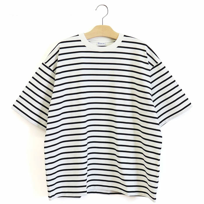 【SALE セール】ORCIVAL オーシバル メンズ ワイドクルーネックTシャツ MEN OR-C0226MER