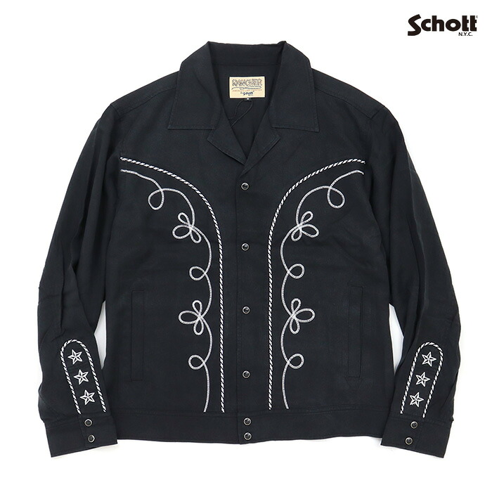 Schott ショット ジャケット LYOCELL WESTERN JACKET リヨセル ウエスタンジャケット 782-6152005