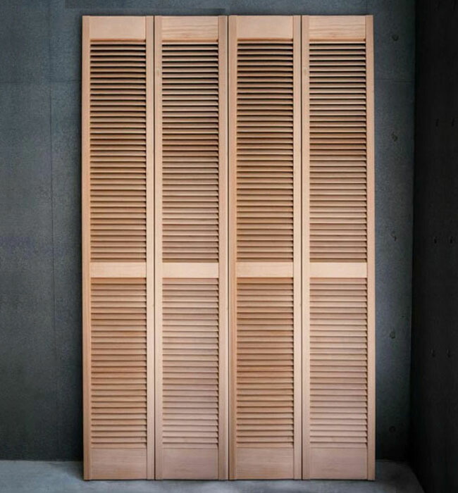 楽天市場】【木製 4枚（左右引き分け）折戸】オリジナル木製