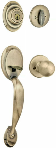 クイックセット エントリーセット ダコタ アンティークブラス/ポロ KWIKSET/TAITAN