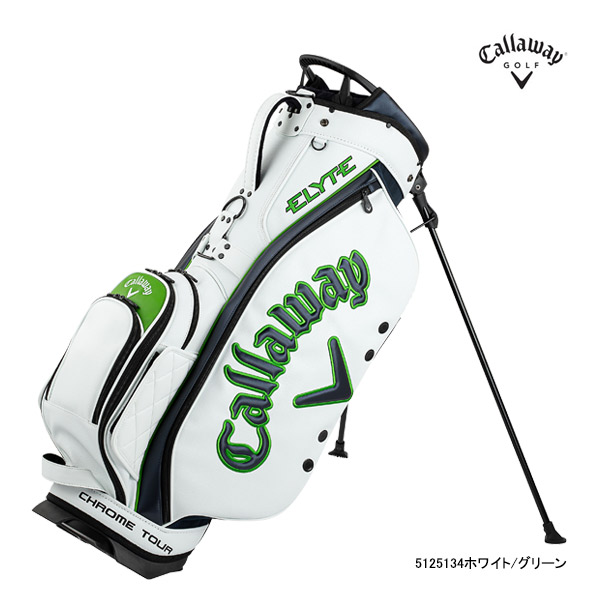 Callaway ゴルフバッグ・キャディバッグ ホワイト/グリーン 楽天市場】キャロウェイゴルフ キャディバッグ ライト 21 JM