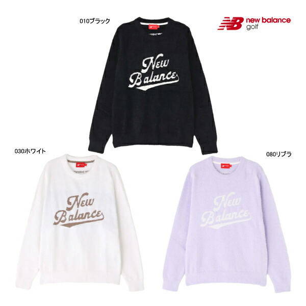ニューバランスゴルフ　ニット　レディース 楽天市場】【P10倍】ニューバランス ゴルフウェア クルーネック