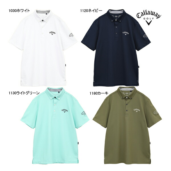 Callaway USA OPTI-DR ワンピース S ネイビー/ホワイト 楽天市場】新作 キャロウェイ ゴルフ メンズ ウェア 半袖 モック