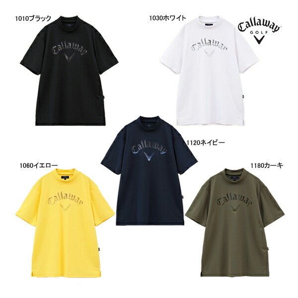 クラブハウス×キャロウェイ モックネックT