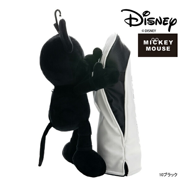 ディズニー ゴルフ ヘッドカバー ドライバー用 ポーチ XYMG6SH4 26年春夏モデル 新作  Disney Golf HC W/POUCH #1W  HC DR ミッキー ぬいぐるみ