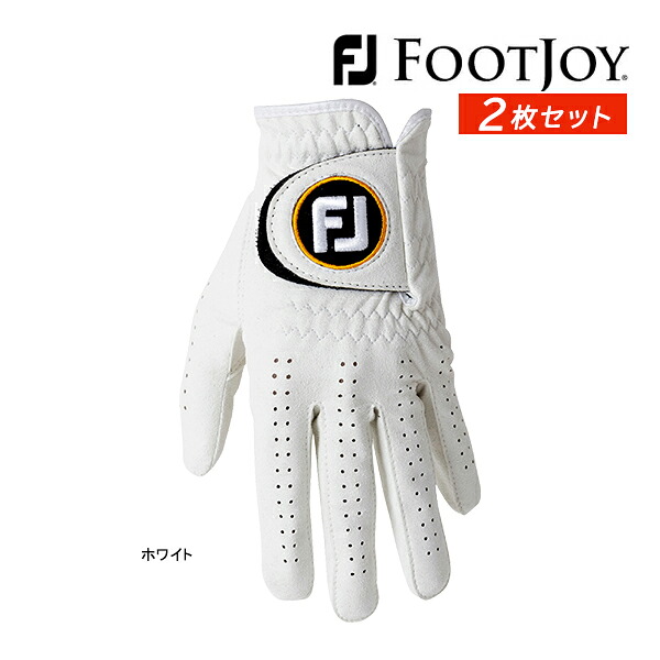 2枚セット フットジョイ ゴルフ 26年春夏モデル 新作 メンズ グローブ FGTG26WT ツアーグリップ FOOTJOY GOLF 片手 左手 21 22 23 24 25 26cm ホワイト FJ YPP