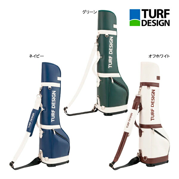 ターフデザイン ゴルフ ミニキャディバッグ TDMCB-BF74 TURF DESIGN GOLF Tone Fit 練習場 ショートコース ショルダー 手持ち リュック 3WAY 自立 5～6本 26ET