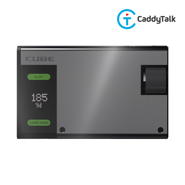 キャディートーク キューブ レーザー距離計 ガンメタルブラック ゴルフ レーザー 距離測定器 CaddyTalk CUBE キャディトーク キューブ