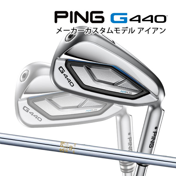 特注 ピン G440 アイアン5本セット N.S.PRO 850GH スチールシャフト PING GOLF ジー440 NS プロ IRON 25C